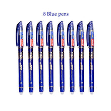 Load image into Gallery viewer, 55 Pcs/Set School Erasable Gel Pens Set 0.5 mm Fine Point Black/Blue/Red ink Ballpoint Pen Stationery Office Writing Supplies