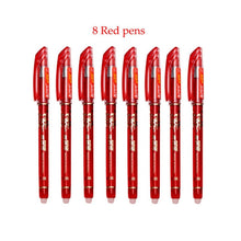 Load image into Gallery viewer, 55 Pcs/Set School Erasable Gel Pens Set 0.5 mm Fine Point Black/Blue/Red ink Ballpoint Pen Stationery Office Writing Supplies