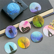 Load image into Gallery viewer, 45Pcs/Box Vintage Flower Series Stickers Scrapbooking Daily Planner Kawaii Sticker DIY Notebook Stationery School Supplies