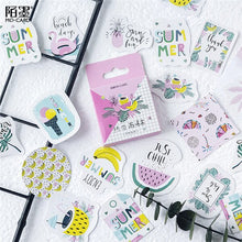 Load image into Gallery viewer, 45Pcs/Box Vintage Flower Series Stickers Scrapbooking Daily Planner Kawaii Sticker DIY Notebook Stationery School Supplies