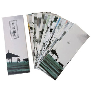 30pcs Girl Bookmarks Paper Page Notes Label Message Card Book Marker School Supplies Stationery