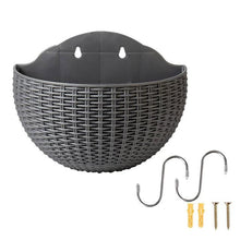 Load image into Gallery viewer, (Small) Wall Planter Flower Pot Exquisite Wall-mounted Plastic Wall Hanging Basket Flowerpot 21*16.5cm