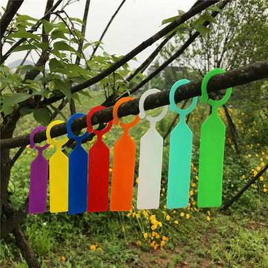 24Pcs Waterproof Plant Labels Home Flowers Tags Greenhouse Orchard Plastic Plant Tags Garden Tools Reusable Seedling Labels