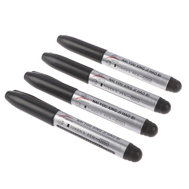 4x Garden marker Pen Waterproof Black Ink Token Pen Garden Plant Labeling Gadget