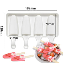 Load image into Gallery viewer, 3/4 Bear/Dinosaur/Oval Ice Cream Silicone Mold Jelly Chocolate Popsicle Cake Mould Cake Decorating Tools Bakeware