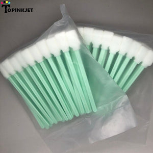 50PCS/Pack Cleaning Foam For Epson Roland Mimaki Mutoh All Large Format Solvent Printer Printhead Cleaning Tool Buds Foam