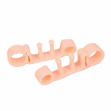 Load image into Gallery viewer, 2Pcs=1Pair Silicone Gel Hammer Toe Straightener Corrector for Curled Toes Hallux Valgus Feet Foot Care Bunion Adjuster Tool