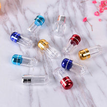 Load image into Gallery viewer, 1PC/10Pcs Empty Moisture-proof Plastic Bottle Pill Box Capsule Shell Medicine Holder  2 Colors
