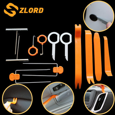 12pcs/lot Plastic Auto Dismantle Tools Car Radio Door Clip Panel Trim Dash Audio Removal for BMW X1 X3 Accessories