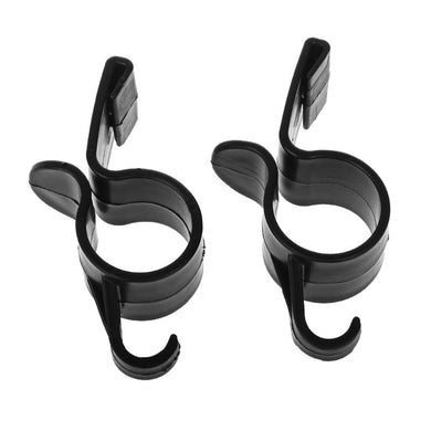2Pcs Car Rear Mounting Bracket Umbrella Holder Automobile Organizer For Umbrella Hanging Hooks For Travelling