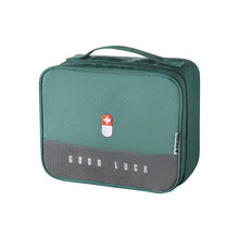 Load image into Gallery viewer, Thickened Layered Medicine Box Large-capacity Family Portable Medicine Box Storage Bag Box Fabric Multifunctional First Aid Kit