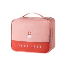 Load image into Gallery viewer, Thickened Layered Medicine Box Large-capacity Family Portable Medicine Box Storage Bag Box Fabric Multifunctional First Aid Kit