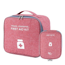 Load image into Gallery viewer, Thickened Layered Medicine Box Large-capacity Family Portable Medicine Box Storage Bag Box Fabric Multifunctional First Aid Kit