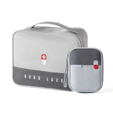 Load image into Gallery viewer, Thickened Layered Medicine Box Large-capacity Family Portable Medicine Box Storage Bag Box Fabric Multifunctional First Aid Kit