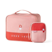 Load image into Gallery viewer, Thickened Layered Medicine Box Large-capacity Family Portable Medicine Box Storage Bag Box Fabric Multifunctional First Aid Kit