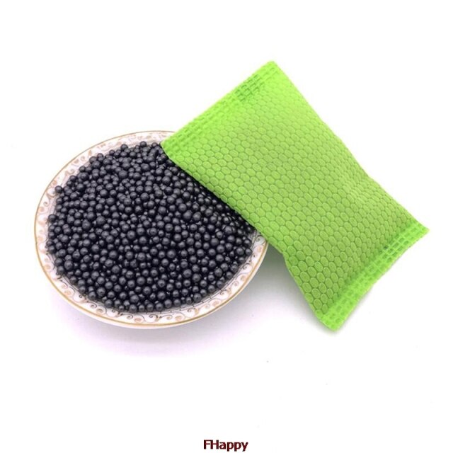 Air Purifying Bag Odor Absorber Bamboo Charcoal Activated Carbon Air Freshener Deodorant 100% Natural Bamboo Charcoal 50G/Bag