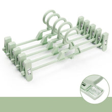 Load image into Gallery viewer, 5/10pcs Adjustable Plastic Clothes Rack for Pant Skirt Clip Bra Clothespin Underwear Panties Portable Hanger Clothes Organizer