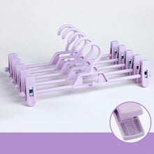 Load image into Gallery viewer, 5/10pcs Adjustable Plastic Clothes Rack for Pant Skirt Clip Bra Clothespin Underwear Panties Portable Hanger Clothes Organizer