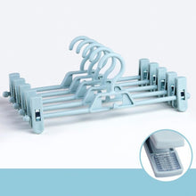 Load image into Gallery viewer, 5/10pcs Adjustable Plastic Clothes Rack for Pant Skirt Clip Bra Clothespin Underwear Panties Portable Hanger Clothes Organizer