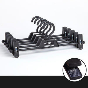 5/10pcs Adjustable Plastic Clothes Rack for Pant Skirt Clip Bra Clothespin Underwear Panties Portable Hanger Clothes Organizer