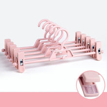 Load image into Gallery viewer, 5/10pcs Adjustable Plastic Clothes Rack for Pant Skirt Clip Bra Clothespin Underwear Panties Portable Hanger Clothes Organizer