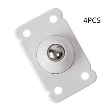 Load image into Gallery viewer, 8PCS Portable Wheel Rollers Self Adhesive Casters For Storage Box For Furniture Bottom Mobile Noiseless Casters Pulley Home Tool