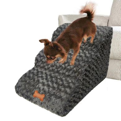 3 Layers Dog Stairs Dog House Pet Sofa Slope Stairs Puppy Cat Bed Dog Steps Foldable Detachable Pet Climbing Ladder Bed Supplies