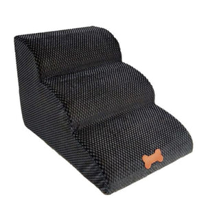 3 Layers Dog Stairs Dog House Pet Sofa Slope Stairs Puppy Cat Bed Dog Steps Foldable Detachable Pet Climbing Ladder Bed Supplies