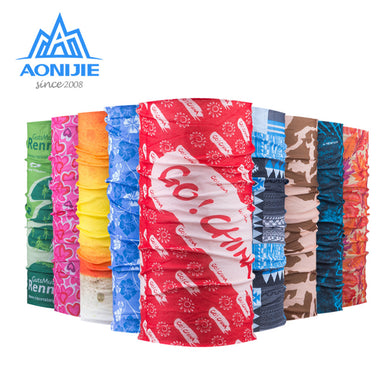 AONIJIE TJ111 Multifunctional Sports Headwear Headband Bandana Balaclava Face Cover Scarf Sweatband Hairband Gym Cycling Yoga
