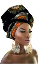 Load image into Gallery viewer, 2022 New style design Headscarf long Head scarf Headcover women Turban shawl Warp Hair African Headwrap Q039 *new*