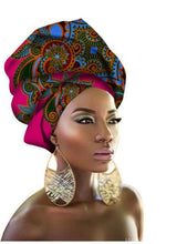 Load image into Gallery viewer, 2022 New style design Headscarf long Head scarf Headcover women Turban shawl Warp Hair African Headwrap Q039 *new*