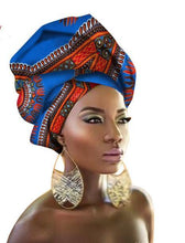 Load image into Gallery viewer, 2022 New style design Headscarf long Head scarf Headcover women Turban shawl Warp Hair African Headwrap Q039 *new*