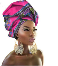 Load image into Gallery viewer, 2022 New style design Headscarf long Head scarf Headcover women Turban shawl Warp Hair African Headwrap Q039 *new*