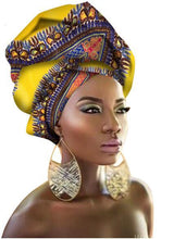 Load image into Gallery viewer, 2022 New style design Headscarf long Head scarf Headcover women Turban shawl Warp Hair African Headwrap Q039 *new*