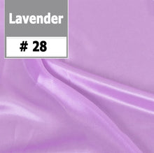 Load image into Gallery viewer, 0.8x3M Ice Silk Fabric Table Skirts Party Transparent White Pleated Wedding Tablecloth Cover Skirting Birthday Baby Shower