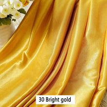 Load image into Gallery viewer, 0.8x3M Ice Silk Fabric Table Skirts Party Transparent White Pleated Wedding Tablecloth Cover Skirting Birthday Baby Shower