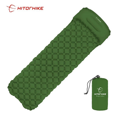 (FR) Hitorhike Inflatable Sleeping Pad Camping Mat With Pillow air mattress Cushion Sleeping Bag air sofas inflatable sofa