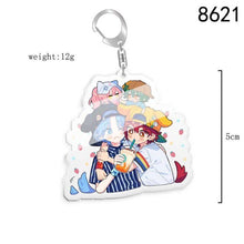 Load image into Gallery viewer, 5pcs 10pcs SK8 the Infinity Langa Hasegawa MIYA Reki Kyan Cherry blossom PVC Pendant Key Chain Keyring