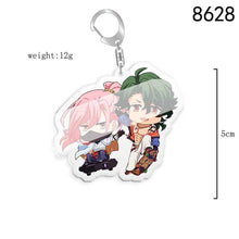 Load image into Gallery viewer, 5pcs 10pcs SK8 the Infinity Langa Hasegawa MIYA Reki Kyan Cherry blossom PVC Pendant Key Chain Keyring