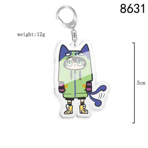 5pcs 10pcs SK8 the Infinity Langa Hasegawa MIYA Reki Kyan Cherry blossom PVC Pendant Key Chain Keyring