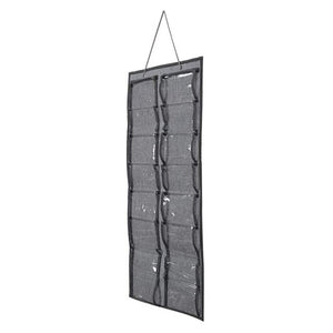 16 Felt Slots Hanging Dust Proof Sunglasses Organizer Wall Pocket Glasses Storage Sunglasses Holder
