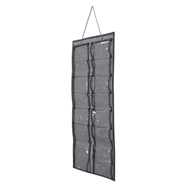 16 Felt Slots Hanging Dust Proof Sunglasses Organizer Wall Pocket Glasses Storage Sunglasses Holder