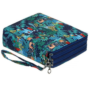 120/200/252 Slots Pencil Case School Pencilcase for Girls Stationery Pen Box Large Capacity Office Bag Big Holder Penal Supplies