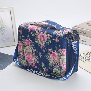 120/200/252 Slots Pencil Case School Pencilcase for Girls Stationery Pen Box Large Capacity Office Bag Big Holder Penal Supplies