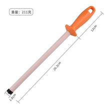 Load image into Gallery viewer, 1 Pcs Ceramic(zirconia) Rod Knife Sharpener With ABS Handle Sharpening For Chefs Steel Knives Kitchen Assistant Helper musat