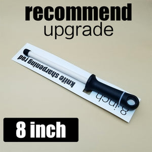 1 Pcs Ceramic(zirconia) Rod Knife Sharpener With ABS Handle Sharpening For Chefs Steel Knives Kitchen Assistant Helper musat