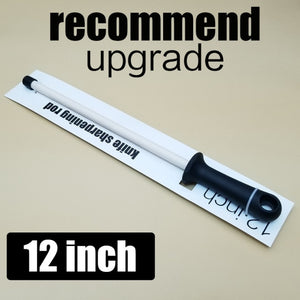 1 Pcs Ceramic(zirconia) Rod Knife Sharpener With ABS Handle Sharpening For Chefs Steel Knives Kitchen Assistant Helper musat