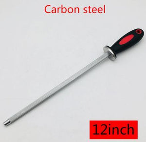 1 Pcs Ceramic(zirconia) Rod Knife Sharpener With ABS Handle Sharpening For Chefs Steel Knives Kitchen Assistant Helper musat