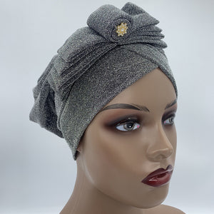 2020 Fashion bow-tie women&#39;s turban caps stretchy female headwrap bonnet cancer headwear muslim turban hijabs islamic headscarf