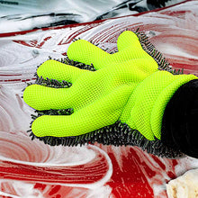 Load image into Gallery viewer, (1pc-Random Color) Car Wash Mitt Car Washing Gloves Winter Waterproof Car Wash Rag